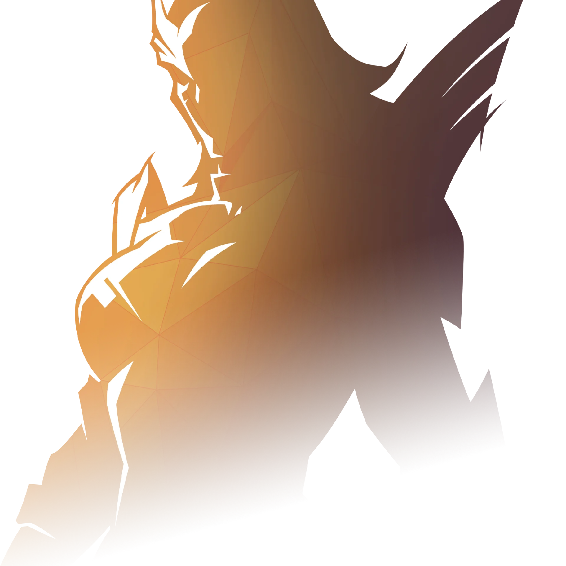 Silhouette of Angela