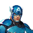 Captain America portrait